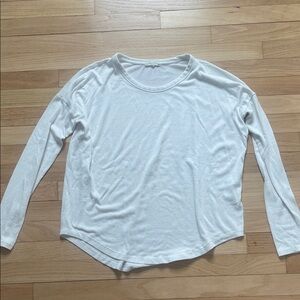 Rag & Bone Cream Long Sleeve Top size M